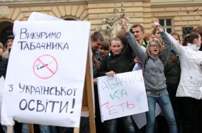 Participants of action of protest