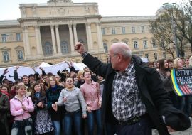 Participants of action of protest