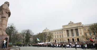Участники ”АнтиТабачной кампании”
