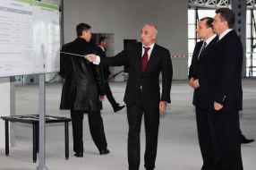 Mikhail Dobkin, Aleksandr Yaroslavskiy and Viktor Yanukovich