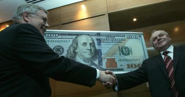 Олег Дащенко и Джон Теффт