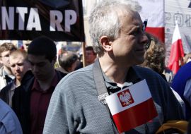 Ceremony of farewell with Kaczynski