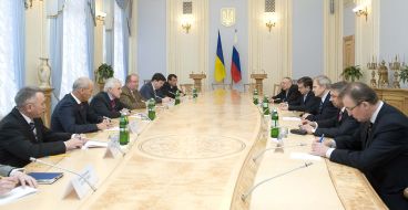 Vladimir Litvin, Andrey Strizhak, Valentin Zaychuk and Valery Zorkin