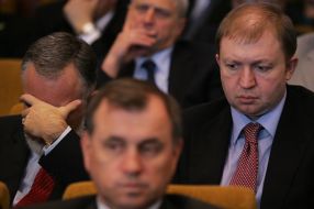 Дмитрий Табачник, Сергей Рыжук и Василий Горбаль