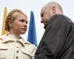 Yuliya Timoshenko and Alexsander Turchinov