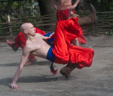 Актеры театра «Запорожский спас»