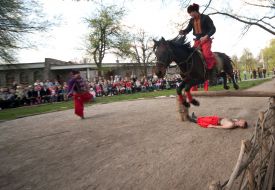 Актер конного театра «Запорожский спас»