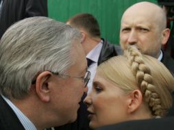 Юлия Тимошенко, Борис Тарасюк и Александр Турчинов