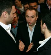 Vitaliy Klichko and Nestor Shufrich