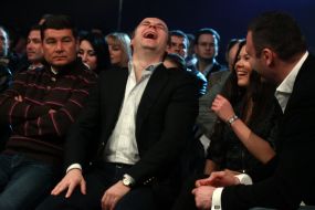 Vitaliy Klichko, Aleksandr Onishchenko, Ruslana (Lyzhychko) and Nestor Shufrich