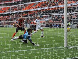 Goal against FC Chernomorets (Odessa)