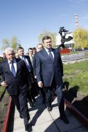 Viktor Yanukovich, Nestor Shufrich and Anatoliy Prisyazhnyuk