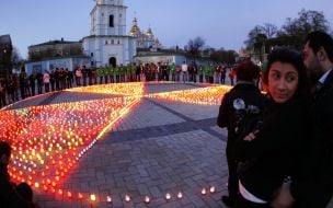 Зажженные свечи