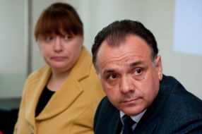 Svetlana Berzina and Igor Dobrutskiy