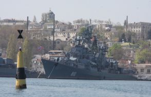 Ship of Russian Black Sea Fleet