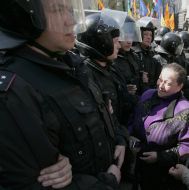 Пожилая женщина