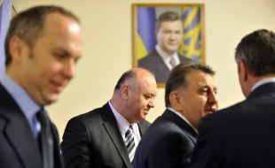 Нестор Шуфрич та Василь Цушко