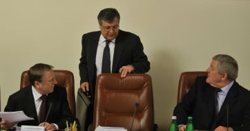Олександр Лавринович,Костянтин Грищенко та Михайло Єжель