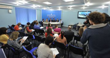 Press-conference’s participants