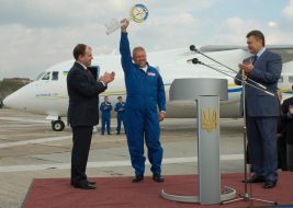 Viktor Yanukovich, Dmitriy Kolesnikov and Sergey Troshyn