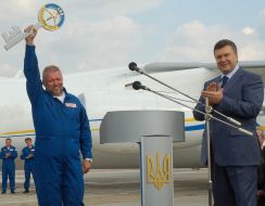 Viktor Yanukovich and Sergey Troshyn