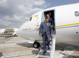 Viktor Yanukovich, Dmitry Kiva and Dmitry Kolesnikov