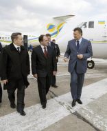 Viktor Yanukovich, Dmitry Kiva and Dmitry Kolesnikov