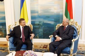 Viktor Yanukovich and Aleksandr Lukashenko