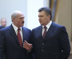 Viktor Yanukovich and Aleksandr Lukashenko