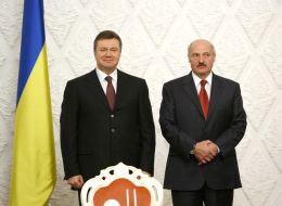 Viktor Yanukovich and Aleksandr Lukashenko