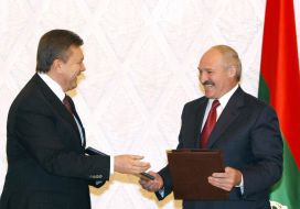 Viktor Yanukovich and Aleksandr Lukashenko