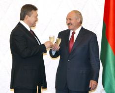 Viktor Yanukovich and Aleksandr Lukashenko