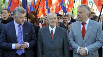 Demonstration on occasion of Day of solidarity workers