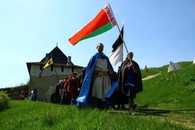 Participants of the festival “Battle of the Nations”