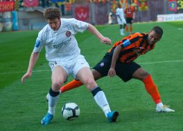 Fernandinho and Andrey Nesterov