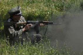 Battle reconstruction ”Sapun-mountain storm on May, 7, 1944”