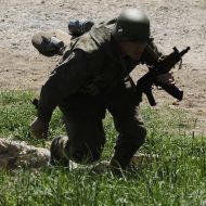 Battle reconstruction ”Sapun-mountain storm on May, 7, 1944”