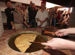 Приготовление чебурека