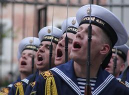 Sea-folk of the Black sea fleet of Russia