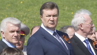 Vladimir Litvin, Viktor Yanukovich and Nikolay Azarov