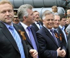 Vasiliy Volga, Igor Alekseev and Petr Simonenko