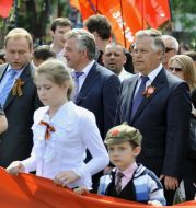 Vasiliy Volga, Igor Alekseev and Petr Simonenko