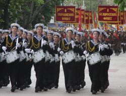 Рота барабанщиков ВМС ВСУ