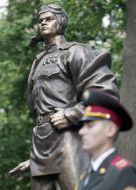 Monument to Ivan Kozhedubu