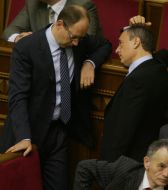 Nikolay Martynenko and Arseniy Yatsenyuk