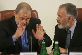 Анатолій Могильов та Дмитро Табачник