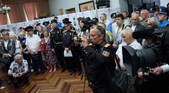 Участники пресс-конференции