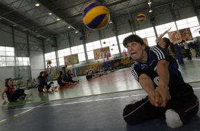 Participants of the Continental eurocup on volley-ball sitting