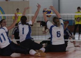 Participants of the Continental eurocup on volley-ball sitting