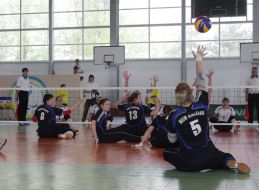 Participants of the Continental eurocup on volley-ball sitting